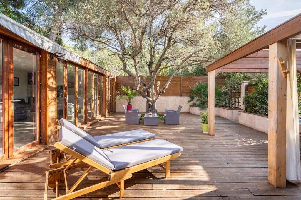 Appartamento Studio Jacuzzi Prive A 8 Min A Pied De La Plage La Ciotat Esterno foto